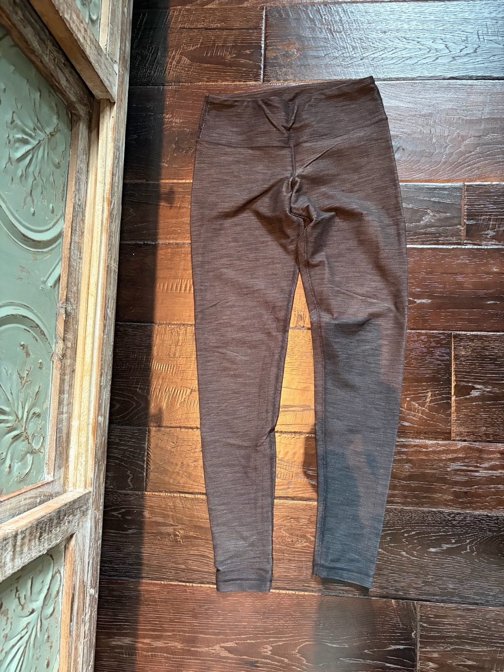 lululemon athletica Charcoal Gray Full-Length Leggings